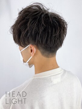 アーサス バイ ヘッドライト 新潟万代店(ursus by HEADLIGHT) 2ブロック×刈り上げマッシュ×アシメバング×メンズ_SP20210231