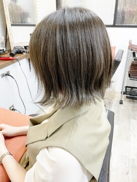 ニット 銀座(knit) 《knit銀座》大人可愛い20代30代40代ショートボブ丸み前下がり