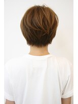 30代40代50代大人可愛いひし形ショートボブ　小顔ショート