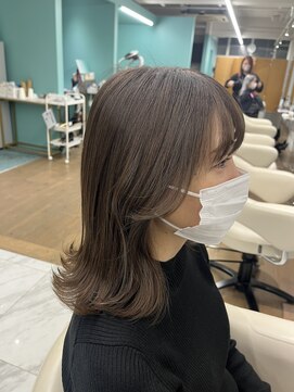 リーホリエ(Lee Horie) 【Rie】韓国風グレージュ