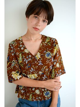 スミス 秋葉原(Smith) マッシュショート/大人ショート/２０代３０代/オリーブベージュ