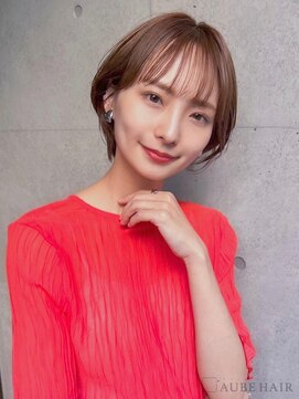 オーブ ヘアー イエル 泉中央店 仙台(AUBE HAIR iel) 20代・30代_大人可愛い/小顔ショート