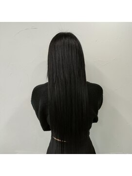 プルエクステのお店ネクスト(NEXT) #プルエクステ#暗髪#黒髪ロング#ブラック