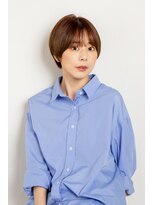 ハコ(haco)&nbsp;マッシュショート×オリーブベージュ