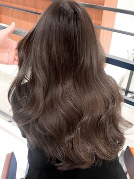 ジルブラン 錦糸町(JIL BLAN) ハイライトカラーミディアムヘアグレージュカラーデザインカラー