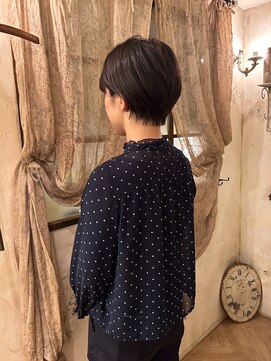 アンテナ(ANTENA) くびれショート☆耳にかけても素敵に☆★30代お客様施術後★☆