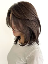 ネイロ バイ ジルブラン 葛西(NeiRo by JIL BLAN)&nbsp;ハイライト白髪ぼかしダブルカラーインナーカラーショートボブ