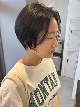 メゾン アンドロア(Maison. Andloa) 前髪長めハンサムショート