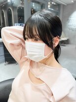 ロンドジェネルーズ 柏(Lond generous)&nbsp;結んで可愛い韓国ヘア×顔周り小顔前髪カット×レイヤー