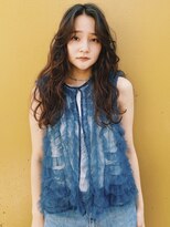 レジュアル(RESSUAL)&nbsp;黒髪ボブルフネビージュ小顔ヘアワンレン