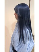 ヘアサロンラルガ 下曽根店(Hair salon Raruga) アイスブルー