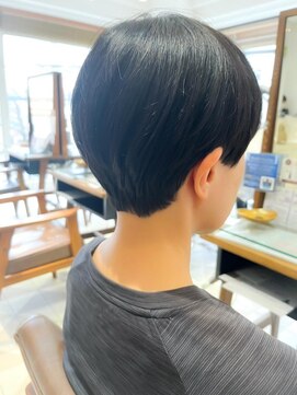 バブ バイネオリーブ(Bab by neolive) 似合わせカット/メルティカラー/黒髪/ブルーブラック