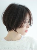 30代40代/大人女性のふんわりショート