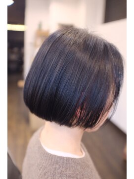 ハピエル 経堂(HAPPIEL) 襟足ギリギリのコンパクトミニボブスタイル