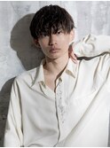 メンズツーブロック　マッシュ　２WAYバング　MOMO
