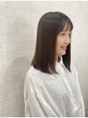 湿気対策◎上質シルキーストレート