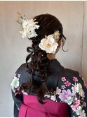 ヘアセット/卒業式ヘアセット/ヘアアレンジ/長岡/宮関