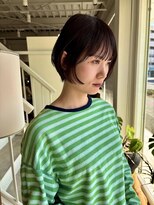 グリーン(green)&nbsp;リナ　丸みのあるショートと暗髪