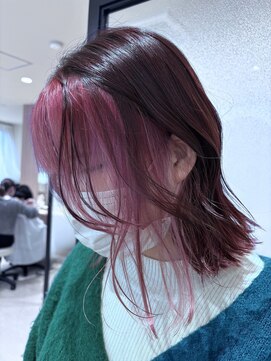 ファムバイアヴァンス(Femme by AVANCE.) 【@篠澤】フェイスフレーミング×ラベンダーピンク