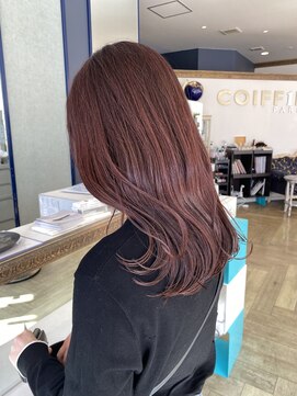 コワファースト 大分(COIFF1RST) ブリーチなしレッド