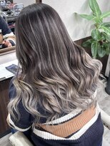 ベルヘアーデザイン 堺東(Belle hair Design)&nbsp;バレイヤージュ/外国人風/レイヤーカット/堺東