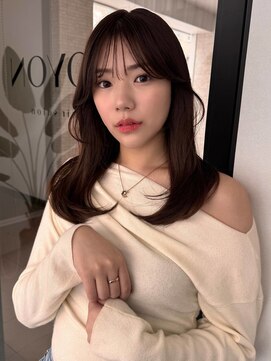 ソヨン 岡山店(SOYON) 《SOYON》モテ ワンカール 艶ブラウン