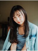 【錦糸町美容院Agate】ナチュラルブラックストレート