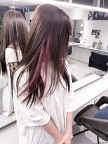 キング 枚方店(K!ng) ハイライトカラーミルクティーベージュレイヤーカット