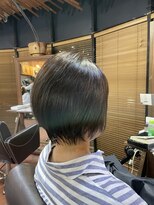 ロッソバイアルター 鎌取(ROSSO by aL-ter)&nbsp;【ハイライト/くびれヘア/アプリコットオレンジ】千葉香奈