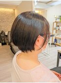 丸みショートボブ
