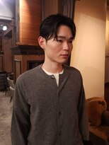 ブロック ジャポン(bloc japon)&nbsp;センターパート前下がりのショートスタイル　メンズショート