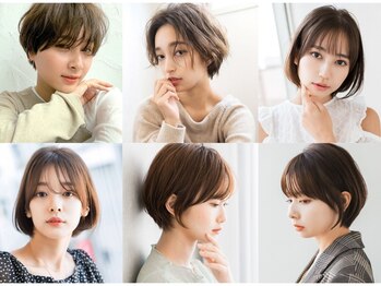 エレノア 藤沢(Eleanor)の写真/髪質を見極めトレンドを取り入れた似合わせショートをご提案！再現性の高いカットで毎日がラクに♪【藤沢】