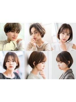 髪質を見極めトレンドを取り入れた似合わせショートをご提案！再現性の高いカットで毎日がラクに♪【藤沢】
