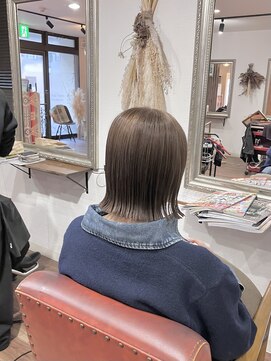 縮毛矯正＆リタッチカラー. ..~*＊..