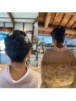 サトシオダクラ(SATOSHI ODAKURA)&nbsp;訪問着に映える上品和装ヘアセット（着付け・メイク対応）