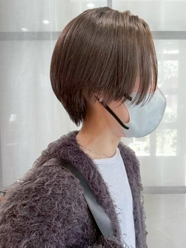 リュミエ ドゥ マッシュ(Lumier de mashu) 【大阪/梅田/茶屋町/中崎町】ハンサムショート/透明感グレージュ