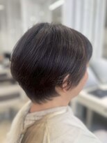 ガーデン 西川田店(garden)&nbsp;宇都宮ショートカット白髪ぼかしハイライト白髪染め髪質改善