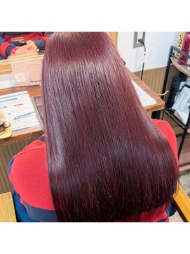 ロッソ 五反野店(Rosso) 髪質改善ボルドーカラー