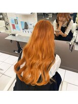 プロデュース 古淵店(Produce) 夏っぽ可愛いオレンジカラー
