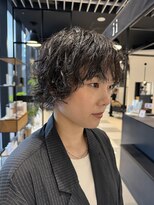 イワイナゴヤ(i i -IWAI NAGOYA-)&nbsp;無造作ショートパーマ