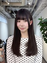 hyon myon/RISEbyREVO 綾瀬店【ヒョンミョン】&nbsp;ハッシュカット/デザインカラー/グレージュ[綾瀬駅/韓国ヘア]