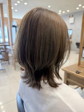 カノエ 防府田島店(canoe) ミルクティーグレージュ/くびれカット