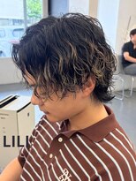 アンドメゾンオム(&Maison. homme)&nbsp;LILI/加古川/メッシュ/サーフカール/ツイスパ