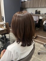 バセット バイ アルター 鎌取店(basset by aL-ter)&nbsp;ハッシュカット/グレージュ/デザインカラー/鎌取