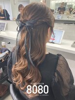 はればれ 横浜東口店(8080)&nbsp;ねじりハーフアップ