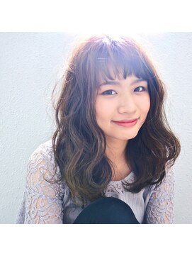 スケッチ(sketcH) 【sketcH.】大人かわいいゆるふわカールのパーマヘア