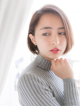 リリアン 青山(relian) ボブでもかきあげバングで大人女子♪