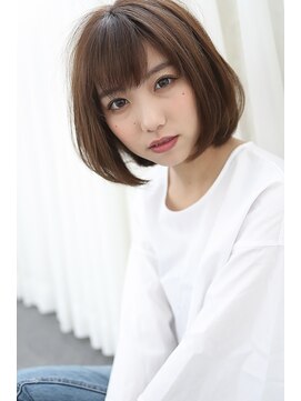 フレーム へアアンドトリートメント 天王寺北口店(FRAME) 【FRAME 天王寺あべの】ナチュラルショートボブ