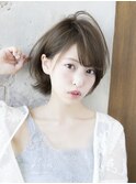 骨格に似合わせた小顔ショート(イルミナカラー)ザシー 海老名