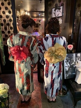 アスイン(asuin) 仲良し2人の着付け&セット